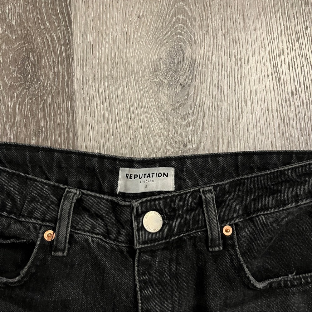 Reputation Black Denim Jeans - Picture 3 of 4